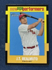 2020 Topps Heritage New Age Performers #NAP-17 J.T. Realmuto Phillies