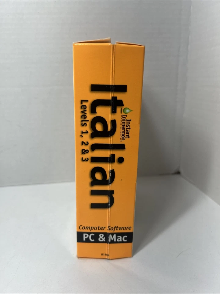 Learn How To Speak Italian With Instant Immersion Levels 1-3 PC & MAC - Image 4 of 4