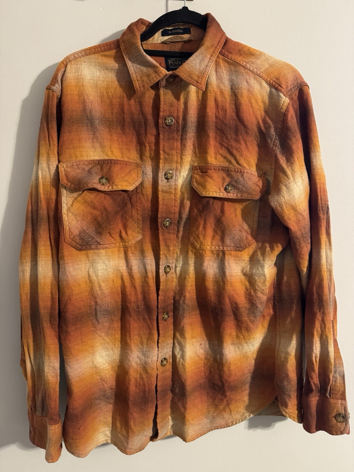 Two Different Pendleton Burnside Flannel - Size M… - image 5