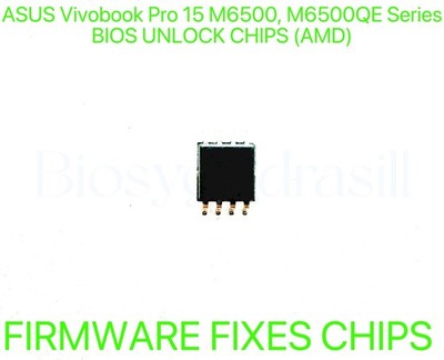 ASUS Vivobook Pro 15 M6500, M6500QE Series, ADMIN NO PASSWORD FIRMWARE BIOS CHIP