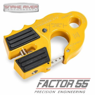 FACTOR 55 Yellow UltraHook XTV Seilwinden-Anschlagbügel Halter 16K LBS 00275-03