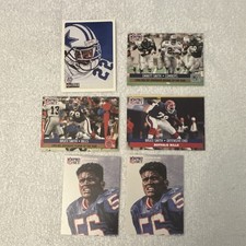 Upper Deck Pro Set Card Lot Emmitt Smith Bruce Smith Lawrence Taylor 1991