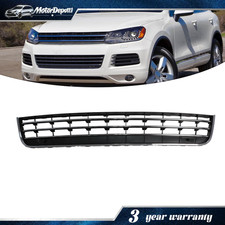 For 2011-2014 Volkswagen Vw Touareg Front Bumper Lower Grille W Chrome