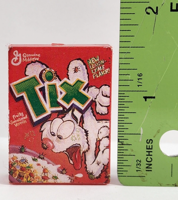 Wacky Pack Minis TIX Series 2 Collection Cereal Funny Collectible