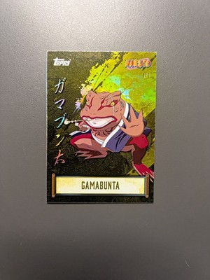 2025 Topps Naruto Nindo Collection   Gamabunta 1/1 