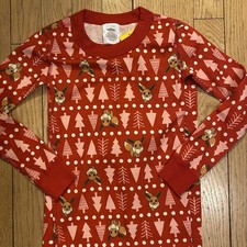 NWT Hanna Andersson Pajamas Kids 5 110 Cm Pok mon Eevee 2-Piece Holiday Cotton