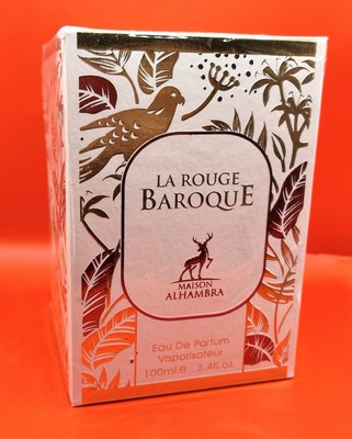 La Rouge Baroque by Maison Alhambra Eau De Parfum 3.4oz/100ml Spray NIB Sealed