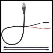 Black RJ11 Mirror Tap for Uniden Radar Detector Hardwire Kit - High Speed Con...