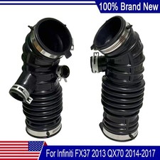 2 Air Intake Hose Right And Left For Infiniti Qx70 2014-2017 Fx37 2013 3.7l Only