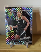 2025 Panini Prizm WNBA - Kiah Stokes #58 Checkerboard Prizm
