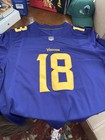 Justin Jefferson Jersey Mens XXL Purple Minnesota Vikings Nike On Field #18 — photo 1