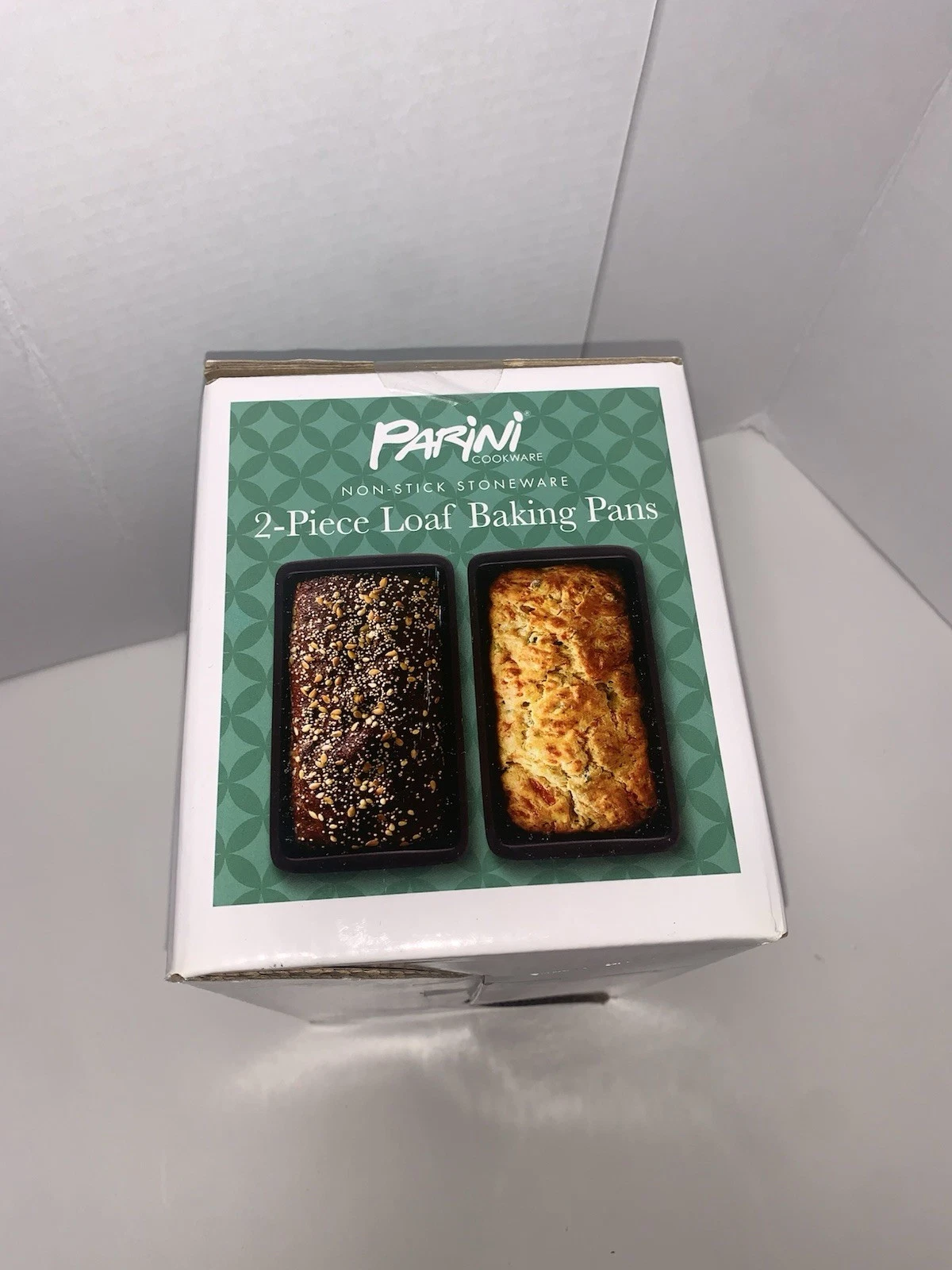 Parini Cookware Non-Stick 2-Piece Loaf Pan Set – Easy Release Baking