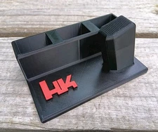 H&K VP9 Pistol Display Stand with 3 Magazine Slots – Multiple Colors