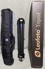 Leofoto Carbon Fiber Video Tripod LVM-323C 3-Section with 75mm Bowl