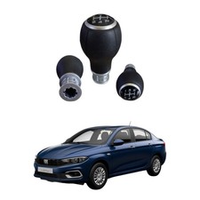 Pommeau de Levier Vitesses pour Fiat Tipo à Partir 2014 - 5 'R' En Bas à Droite