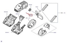 Retroviseur intérieur Nissan PRIMASTAR