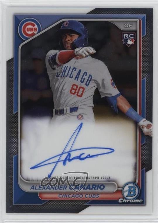 2024 Bowman Chrome Rookie Auto Alexander Canario #CRA-AC Auto 1f5h