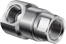 1 Inch FXF Heavy Duty Hose Reel Swivel with Grease Zerk - Hose Reel Parts