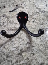Double Coat Hooks Cast Iron Wall Mount Hat Hook Towel Hardware
