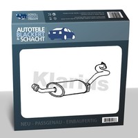 Klarius Auspuff Msd, Mitteltopf für Mitsubishi Pajero II + Canvas TOP