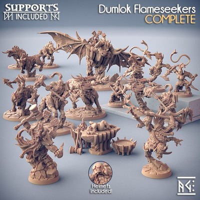 Artisan Guild - Magmaforged Dwarf Slayers (Tabletop & Rpg Resin Miniaturen)