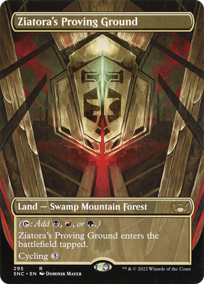 x1 Ziatora's Proving Ground SNC MTG 295 BORDERLESS RARE M/NM 1x | eBay