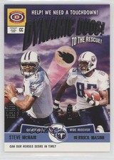 2001 Pacific Dynagon Missing Serial Number Steve McNair Derrick Mason #20 0q3