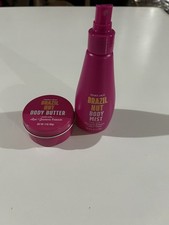 NEW Trader Joe's Brazil Nut Body Butter Mist Duo Set 2 Limited Edition Travel