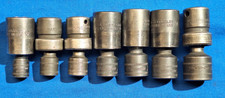 Snap-on 7pc Metric 38 Drive Shallow 6 Point Impact Swivel Socket Set 10mm-18mm Snap-on 7pc Metric 38 Drive Shallow 6 Point Impact Swivel Socket Set 10mm-18mm