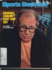 SPORTS ILLUSTRATED Bill Veeck Bill Shoemaker New Orleans Superdome 3/15 1976