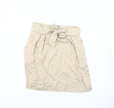 Zara Damenrock gerade & Bleistift-Twill Größe 12 UK