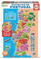 Educa Puzzle 1500 Teile: Karte Von Portugal (Ref.