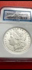 1881 Morgan Dollar O $1 NGC Almost Uncirculated Certified Silver Coin