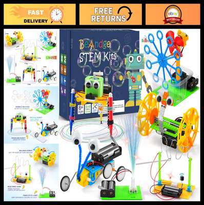 STEM Kits for Kids 6-10 - Science Toys, Robotics & Engineering Gifts for Boys 6-
