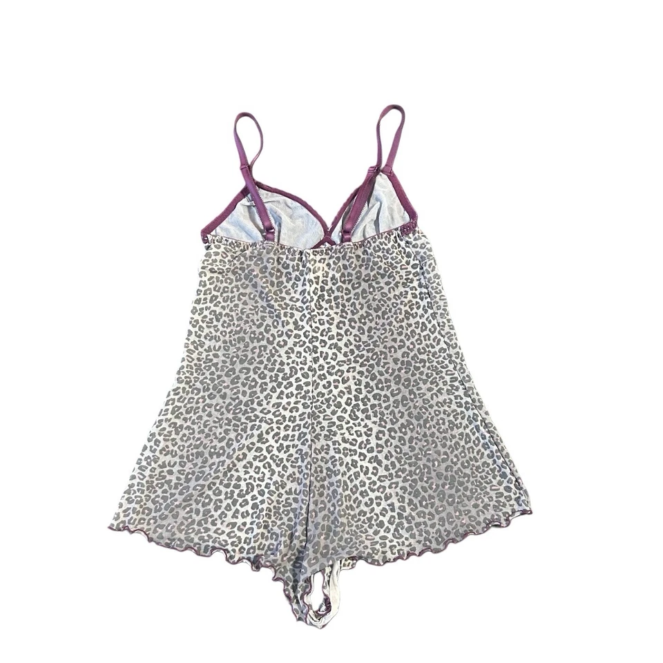 Body Gillian & O’Malley Íntimo Camisón Mameluco Malla Encaje Transparente Talla Pequeña Foto 2 de 4