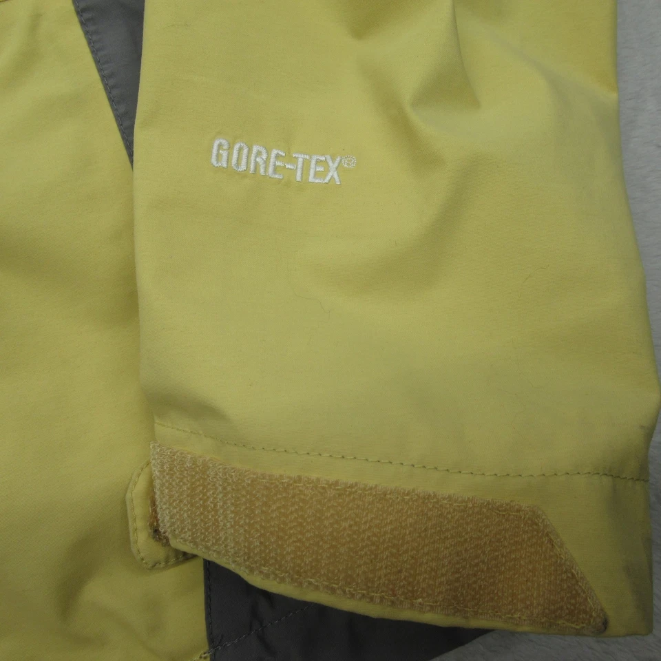 Chaqueta North Face Gore Tex Mujer Pequeña Amarilla Lluvia Con Capucha Impermeable 3 en 1 Shell Foto 3 de 4