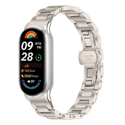 Wristband Metal Strap 8/8NFC/9/9NFC/10/10NFC for Xiaomi Mi Band Stainless Steel