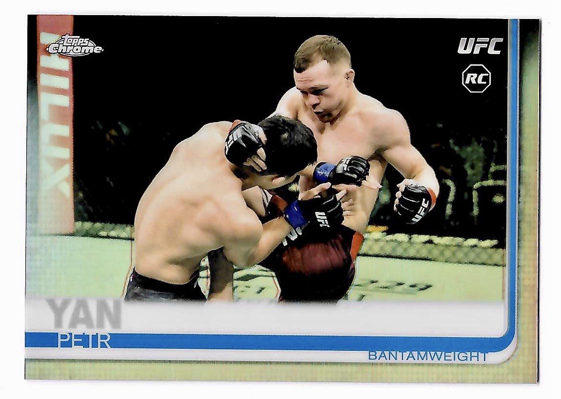2019 Topps Chrome Refractor Petr Yan