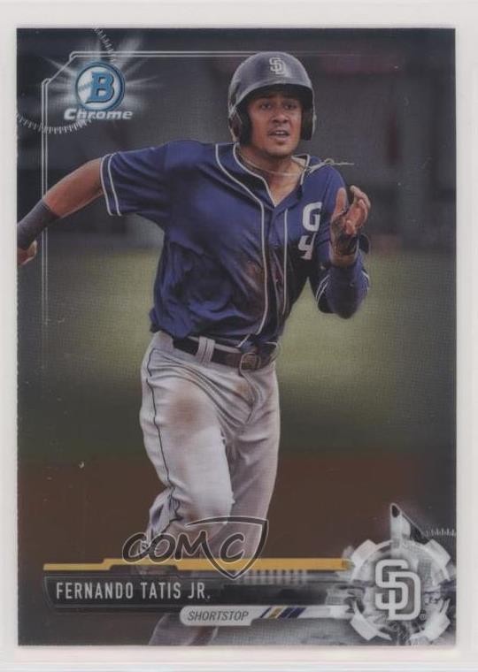2017 Bowman Draft Chrome Fernando Tatis Jr #BDC-71 a6i