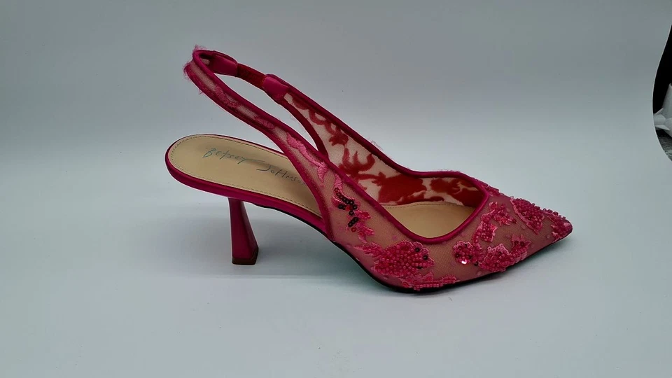 Bomba Nikki Betsey Johnson para mujer, fucsia, 8 Foto 2 de 4