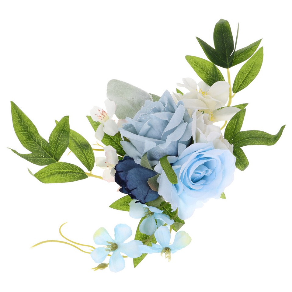 Faux Rose Flower Cake Decors Wedding Artificial Flowers Decor Rose