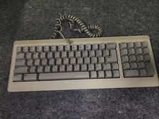 RARE 1986 Apple Macintosh Plus KEYBOARD Model M0110A Beige w/Cable TESTED NICE