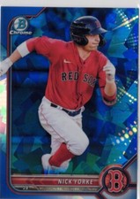 2022 Bowman Chrome Sapphire Prospects Nick Yorke Red Sox