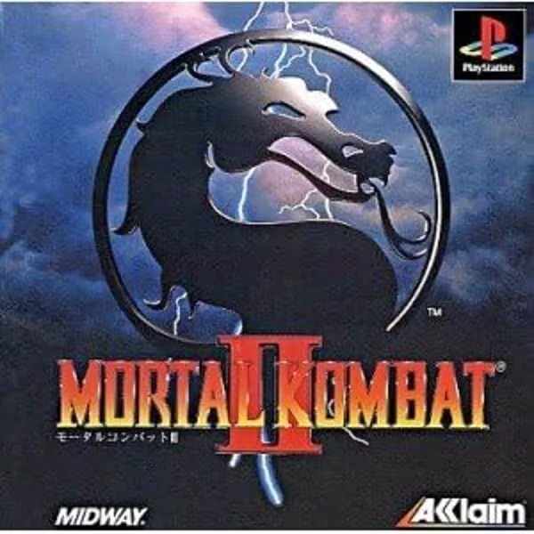 Mortal Kombat 2 II Play Station 1 PS1 Acclaim Sony Game Software