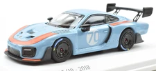 Minichamps 64 "Gulf" 2018 Porsche 935/19 1:64 Scale Diecast Car 643061104