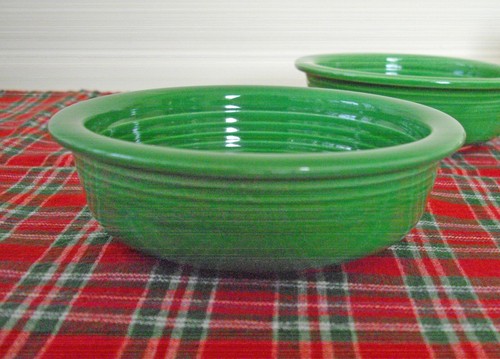 Vintage Fiesta MEDIUM GREEN 5 1/2" Bowl ~ - Bild 2 von 8