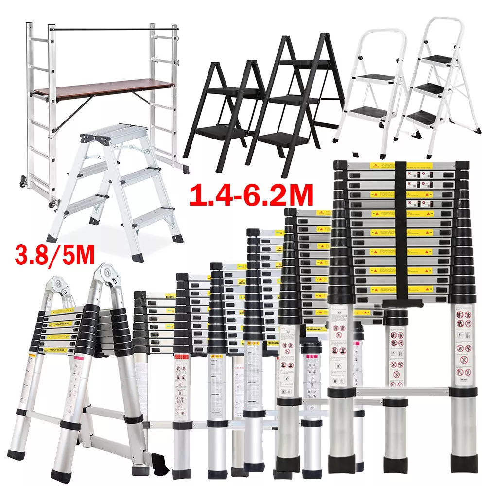 Extendable on sale step ladder