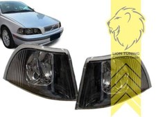 Frontblinker für Volvo S40 Stufenheck V40 Kombi Klarglas schwarz