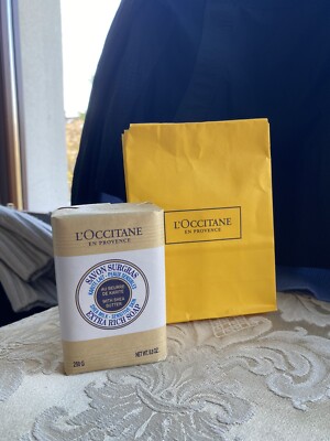 LOccitane Soap Bar Shea Milk Sensitive Skin Extra Rich Soap 250g New Vegan Soap