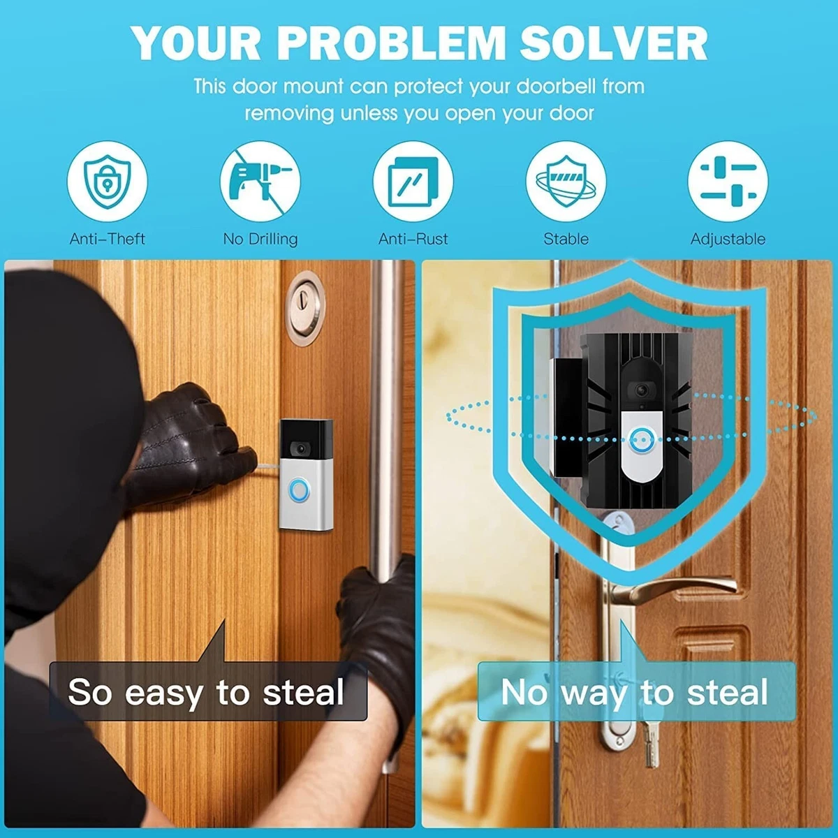 is it easy to steal a ring doorbell